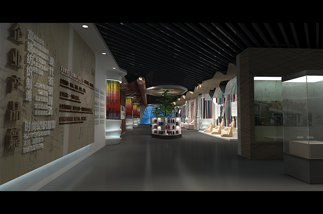 武汉企业展厅设计案例-武汉裕大华展厅设计方案-东方旗舰